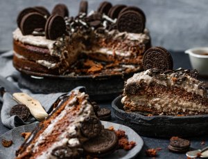 Chocoladetaart met Oreo