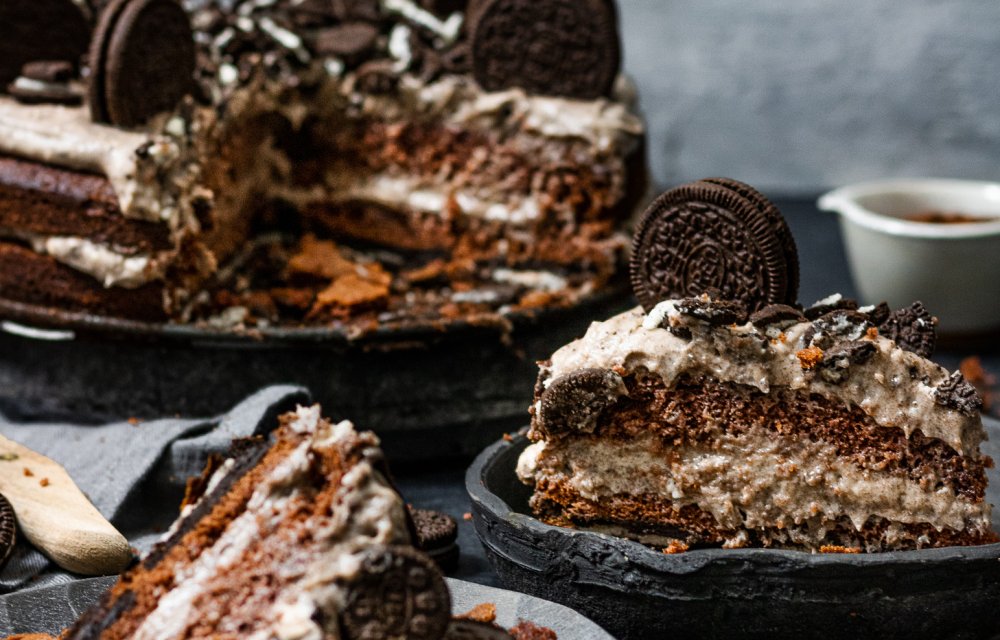 Chocoladetaart met Oreo