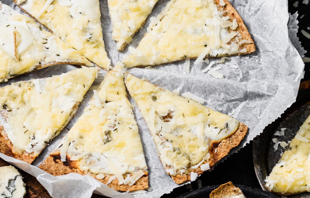 Wrappizza quattro formaggi-eindfoto