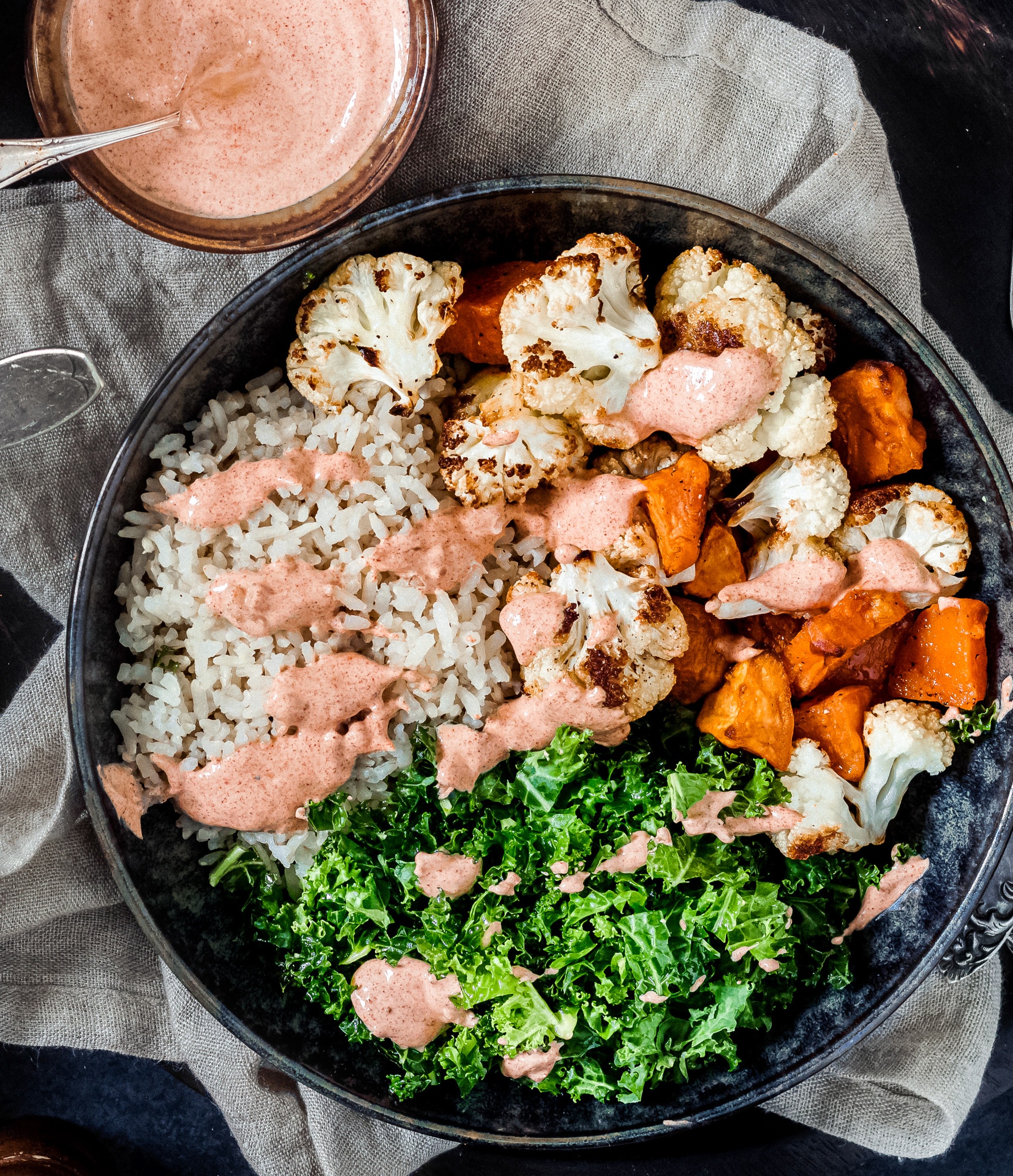 Buddha bowl met boerenkool-eindfoto