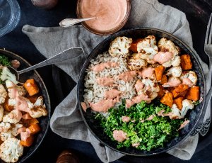 Buddha bowl met boerenkool