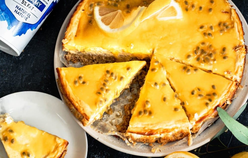 Gezondere cheesecake ontbijttaart-eindfoto 1