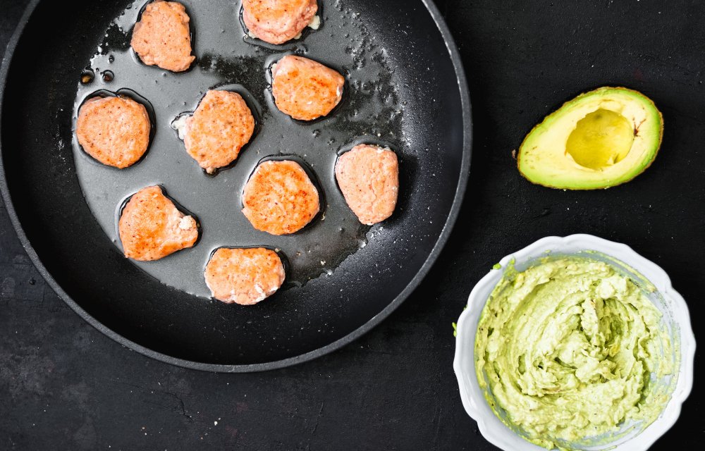 Japanse zalmballetjes met naanbrood-3