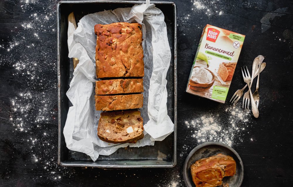 3x gezonder speciaal bananenbrood-appel