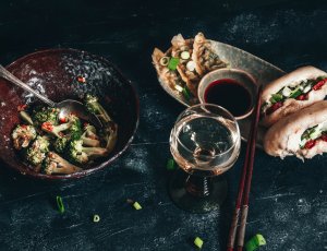 3x Aziatische hapjes uit de stoomoven