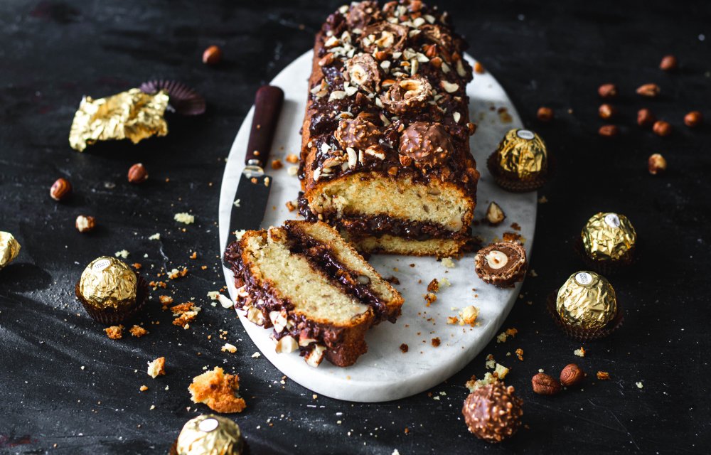 Ferrero Rocher cake