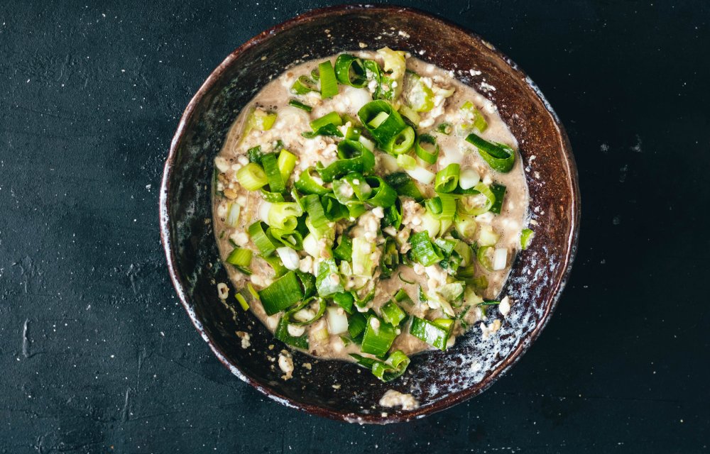 Gezondere quiche van filodeeg met gegrilde courgette