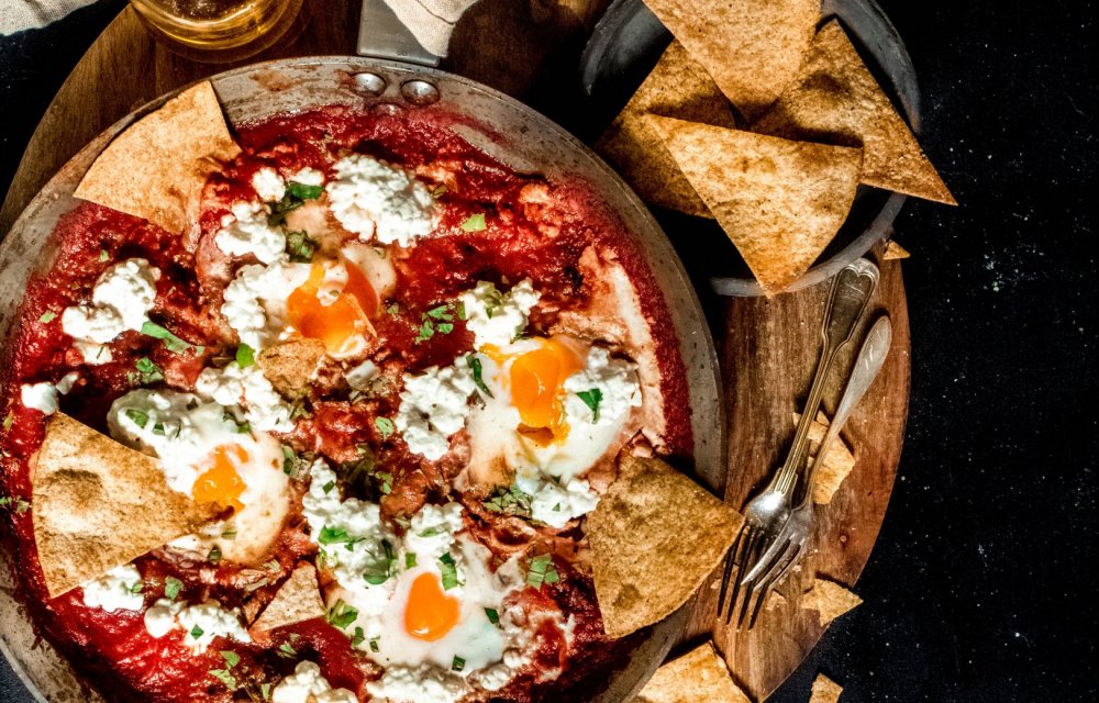 Shakshuka met gezondere tortillachips_004
