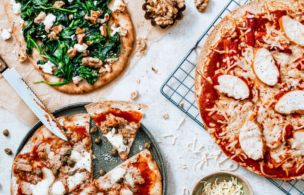 3x snelle pizza in 10 minuten