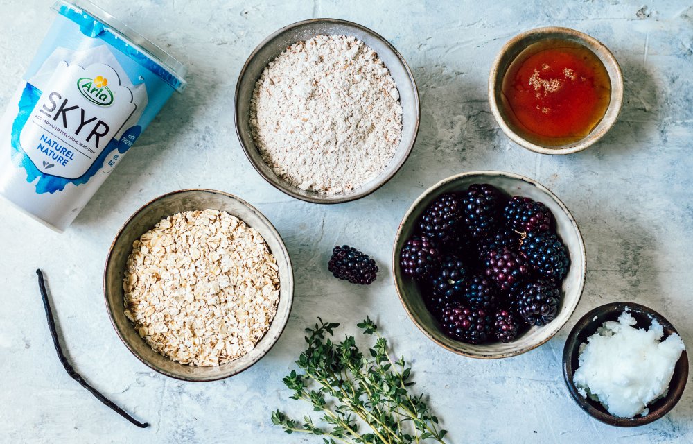 Gezondere bramencrumble