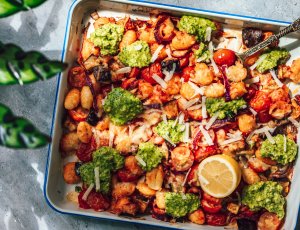 Gnocchi traybake