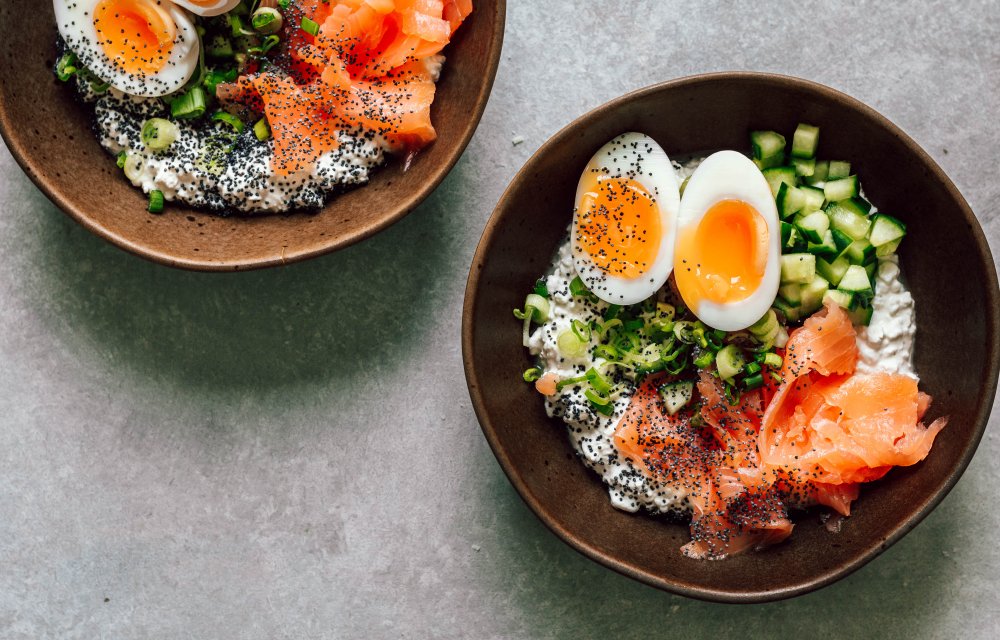 Hartige cottage cheese bowl