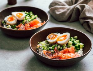 Hartige cottage cheese bowl