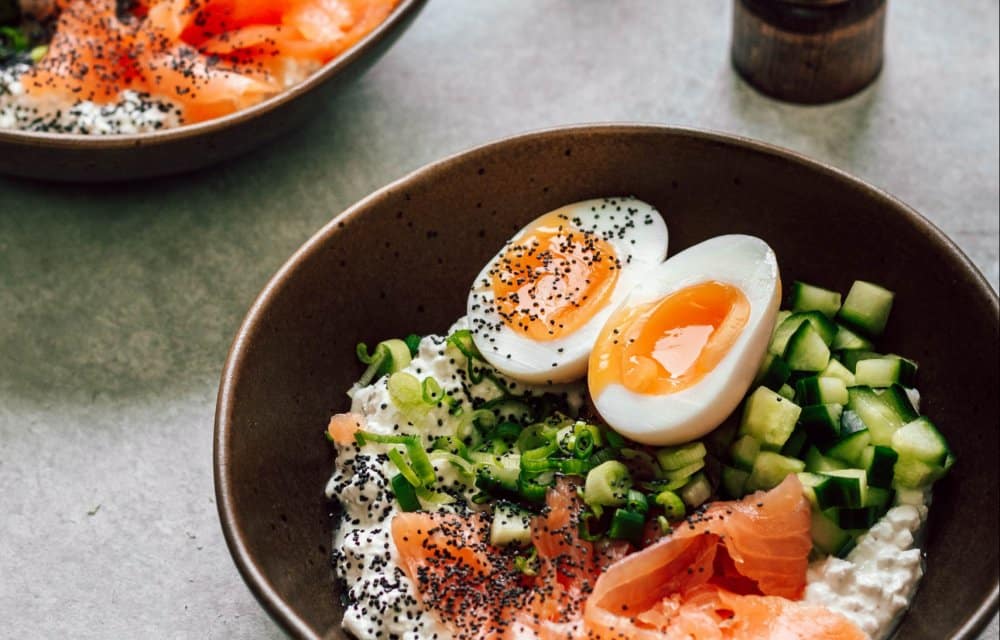 Hartige cottage cheese bowl