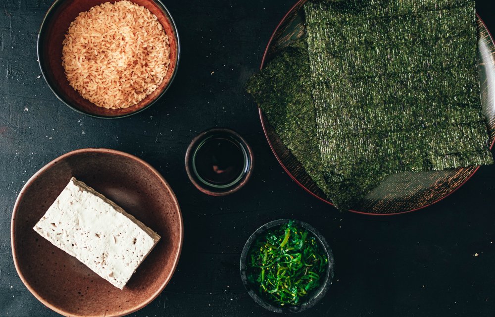 Makkelijke vega sushibowl