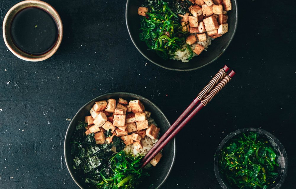 Makkelijke vega sushibowl