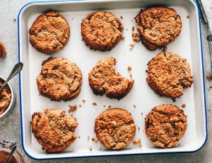 Gezondere bananenbrood koekjes
