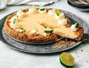 Key lime pie