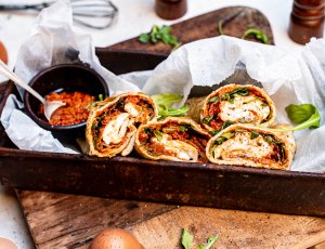 Italiaanse eiwrap