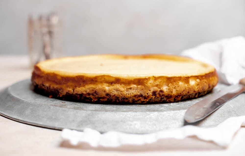 New York-style cheesecake
