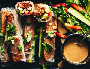 Vietnamese spring rolls
