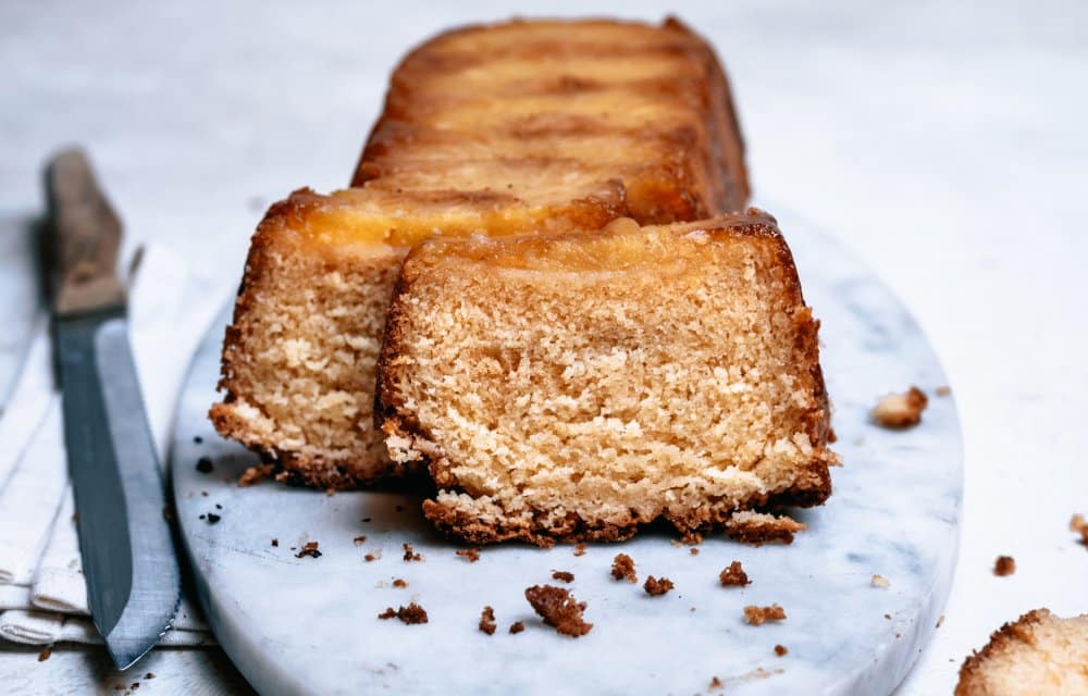 Ananas upside-down cake