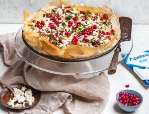 Arabische filodeegtaart