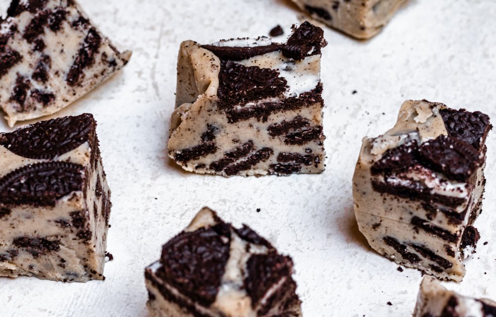 Cookies & cream fudge