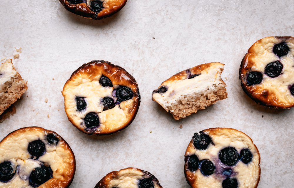 Gezondere mini cheesecakes