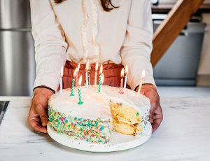 Makkelijke verjaardagstaart