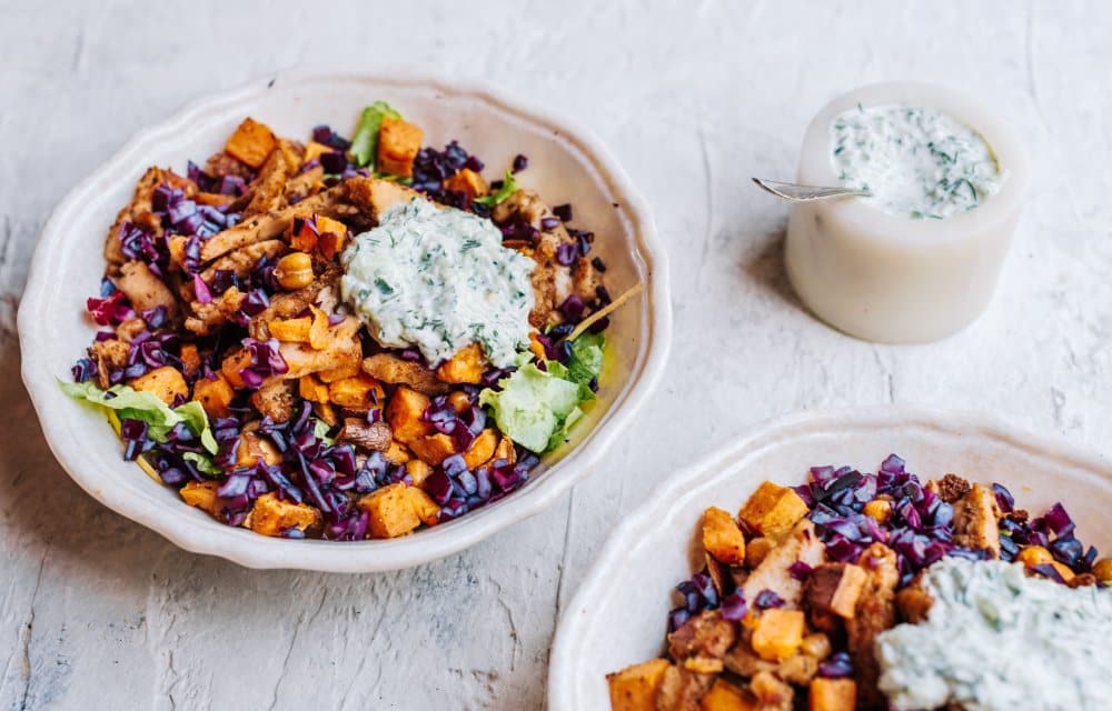 Gezondere gyros schotel