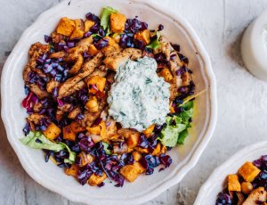 Gezondere gyros schotel