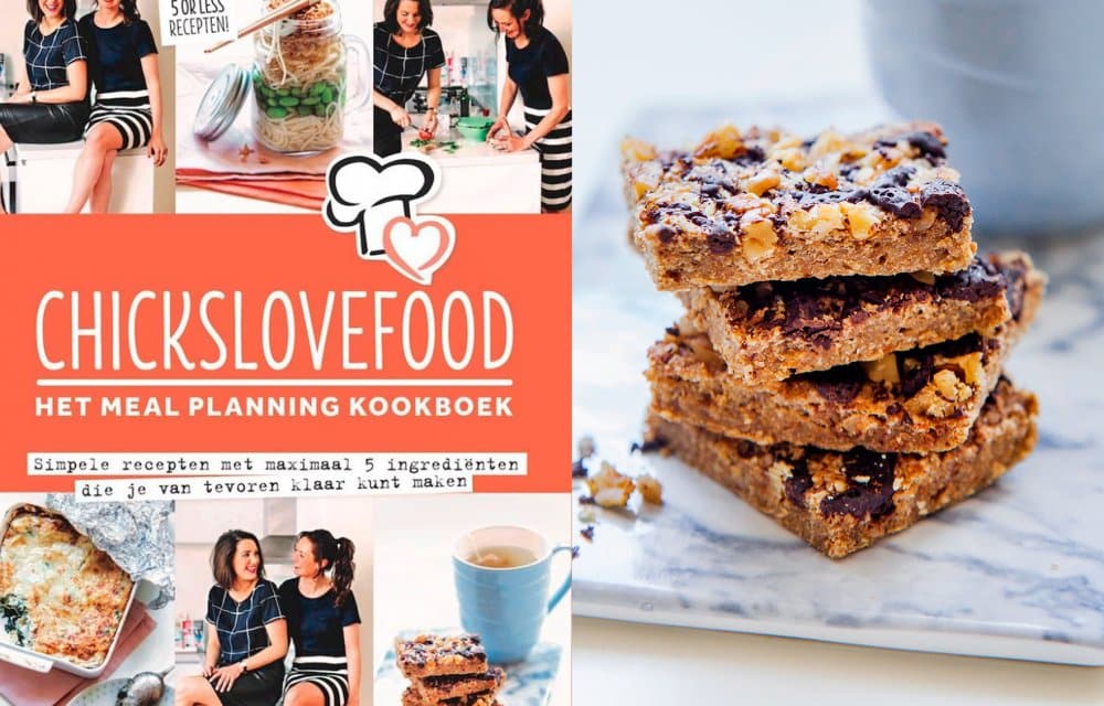 Pindakaas-banaanrepen (uit het Mealplanning-boek)