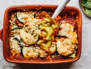 Ravioli lasagne met 5 ingrediënten