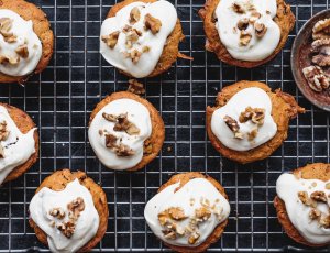 Carrot cake muffins