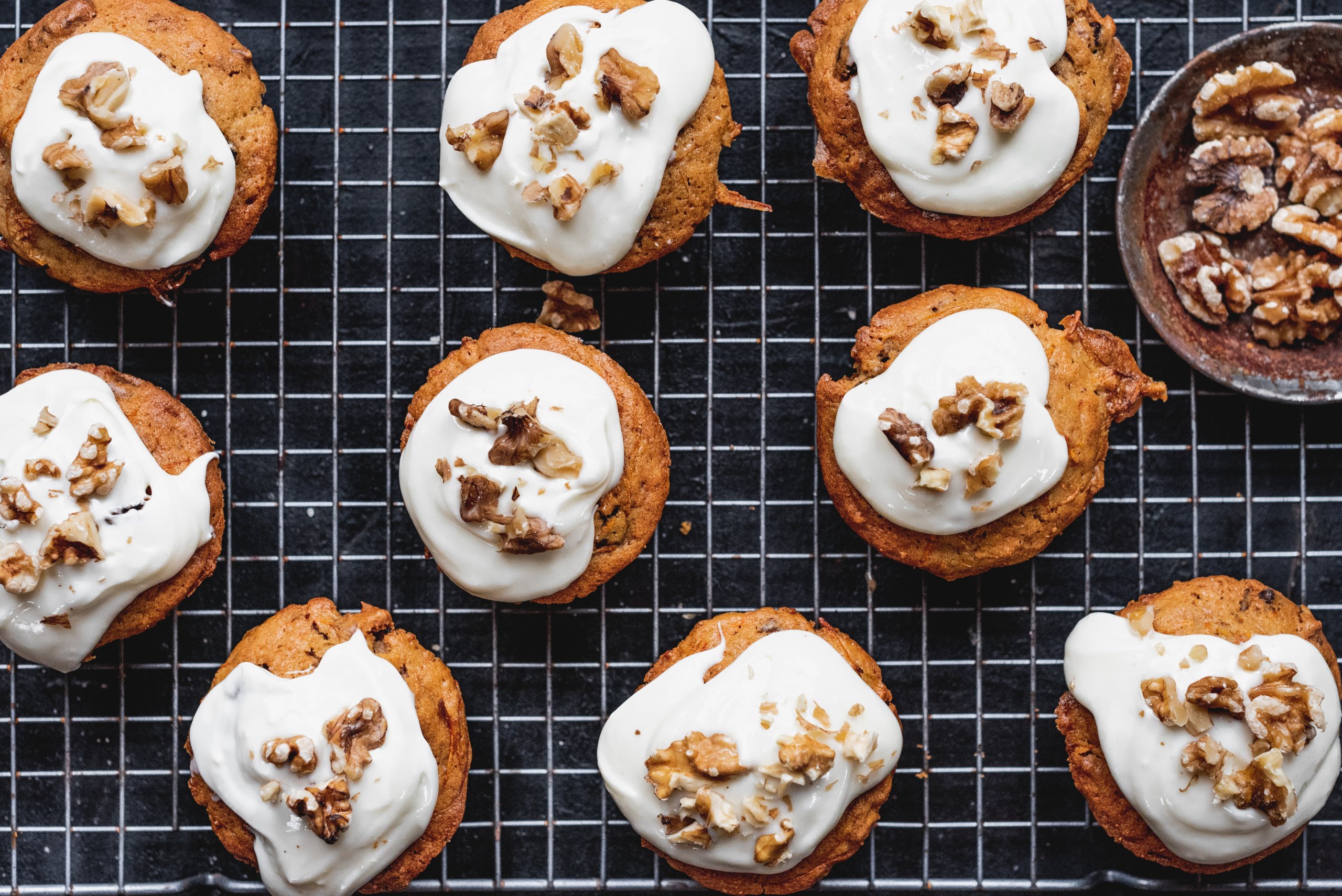 Carrot cake muffins