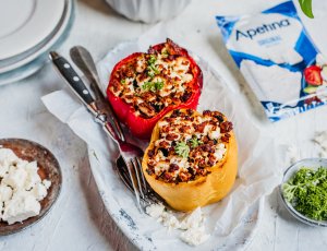 Gevulde paprika's met 6 ingrediënten - Apetina_004