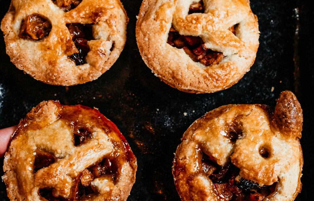 Halloween-appeltaartjes