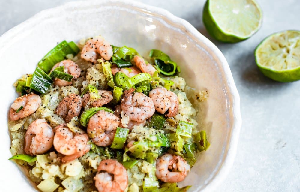 Koolhydraatarme risotto met 6 ingrediënten