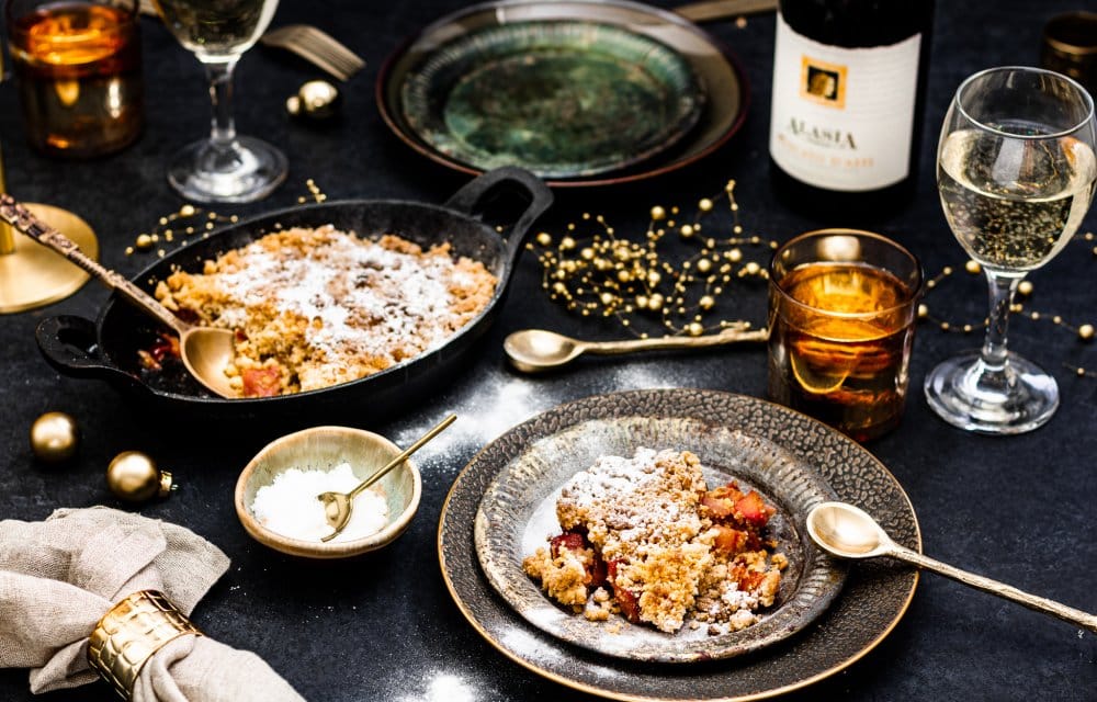 stoofpeertjes crumble