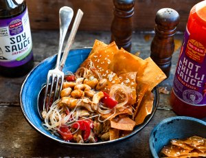 Vietnamese loempiabowl - Go-Tan