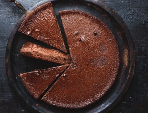 Gezondere brownie cheesecake