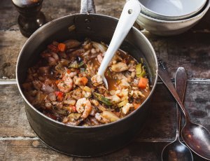 Makkelijke gezonde visstoofpot