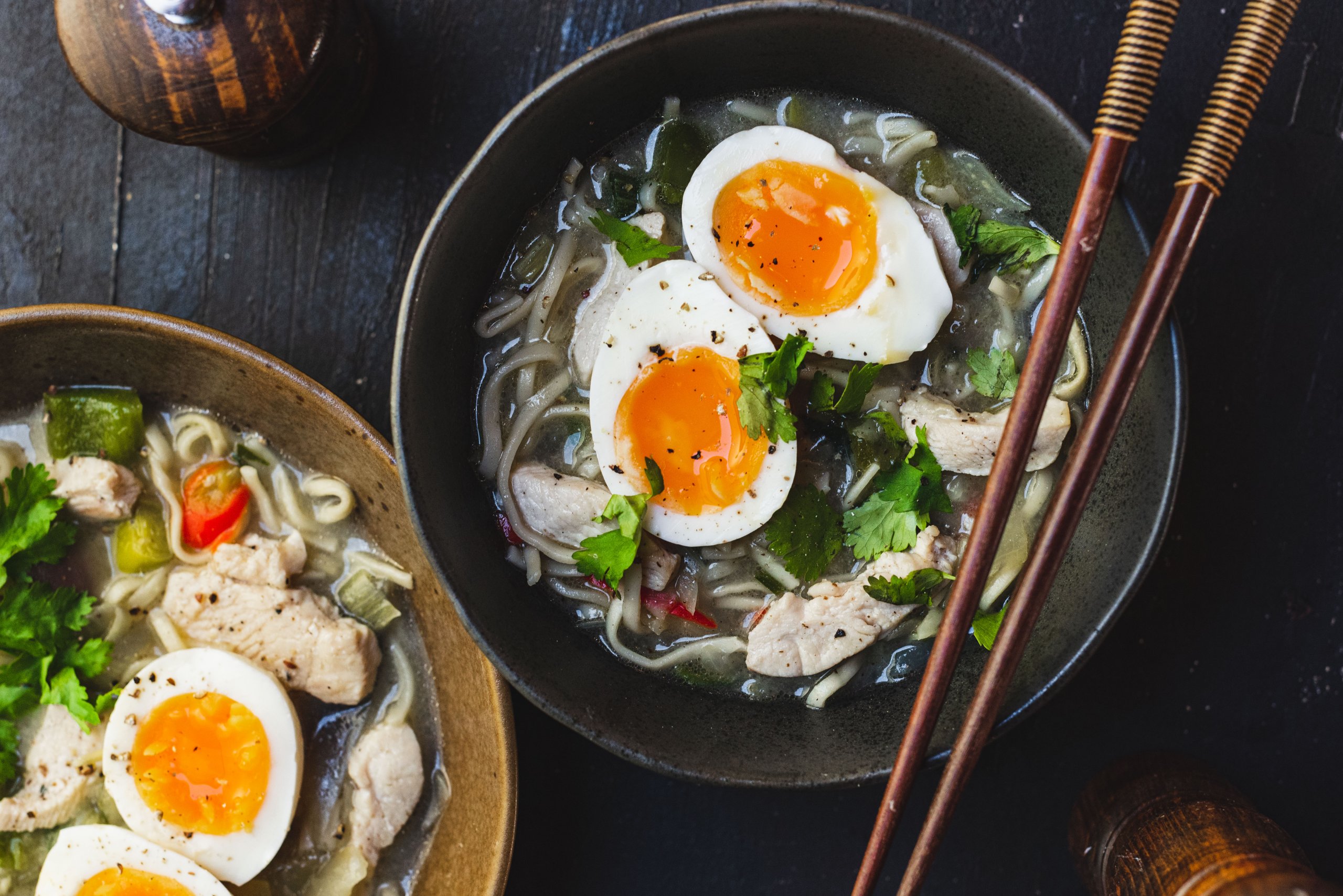 Pittige noedelsoep met 6 ingrediënten