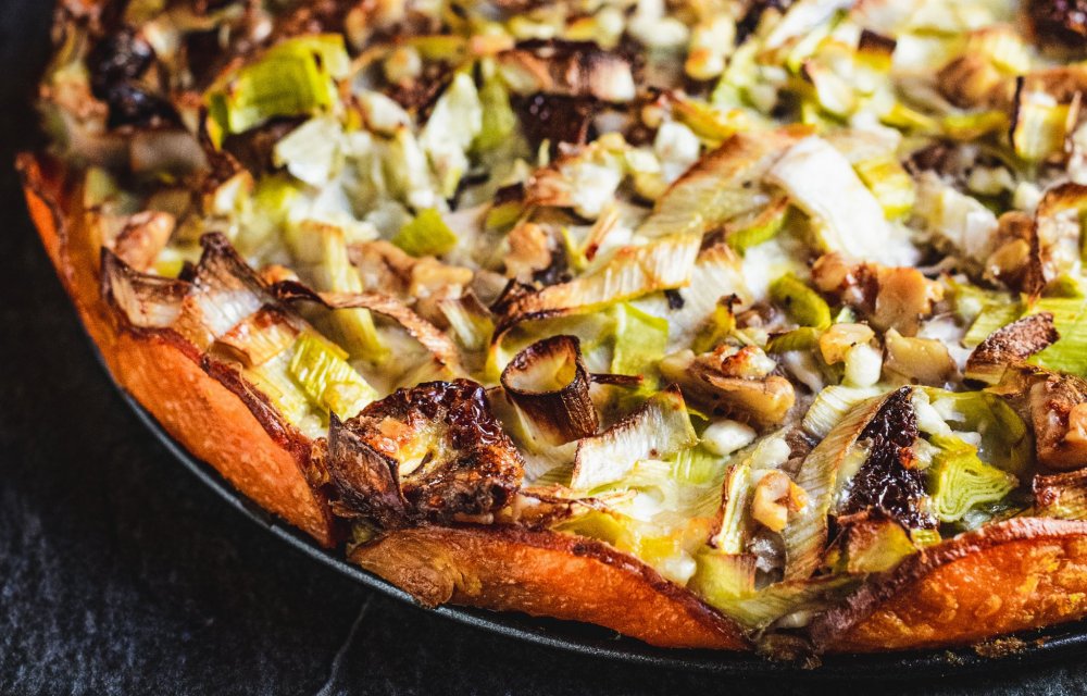 Vega zoete aardappelquiche met 6 ingrediënten