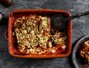 Courgettelasagne