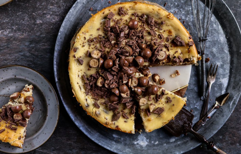 Malteser-cheesecake
