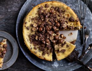 Malteser-cheesecake