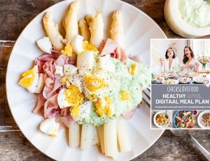 Gezondere asperges à la flamande