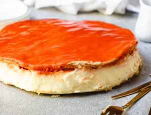 Oranje tompoucetaart